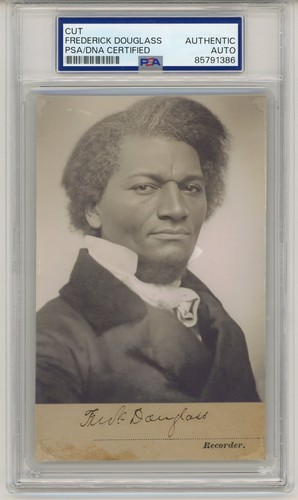 Frederick douglass signed - frederick,