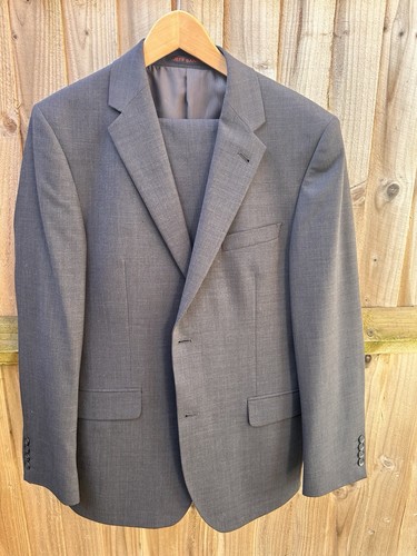 Jeff banks suit - suit, grey