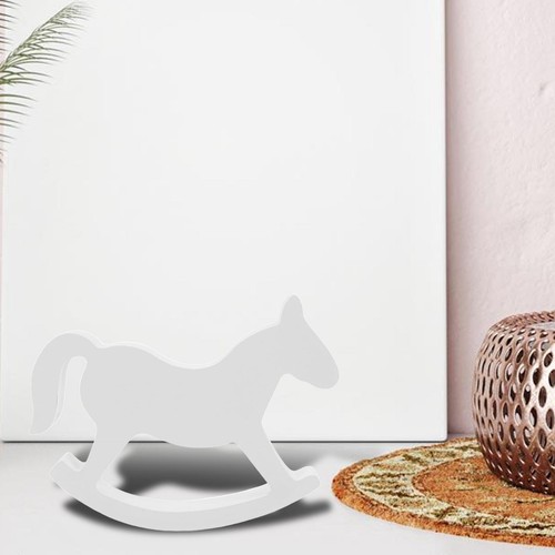 Wooden rocking horse - wooden,