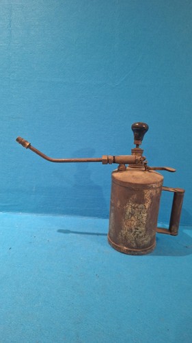 Vintage brass blow - vintage, lamp
