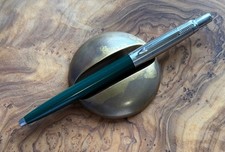 Rare - Vintage c1965 Dark Green Jotter Compact  Mini Ballpoint Pen #BP15