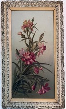 Antique Art Nouveau oil