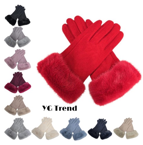 Women warm winter gloves - women,