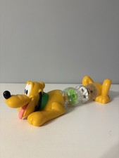 Disney Pluto Rattle Shaker Toy Vintage Mickey Mouse