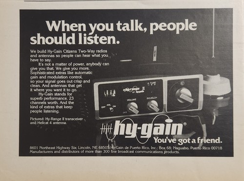 1975 print gain cb - 1975, hy-gain