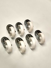 7x 70mm Small Unbraked Swivel Castor/Caster Wheels Replacement Casters