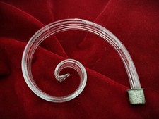 Venetian clear Murano glass