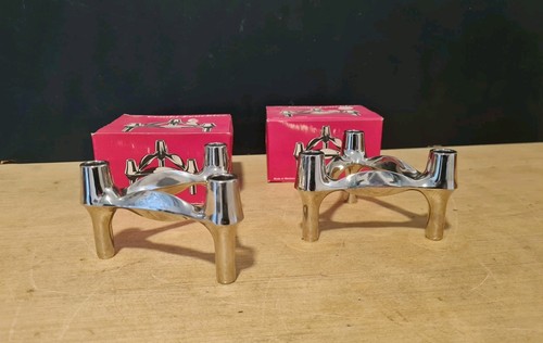 Vintage bmf candlesticks - vintage, with