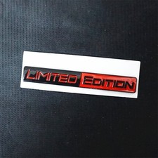 1x Glossy Black Red LIMITED