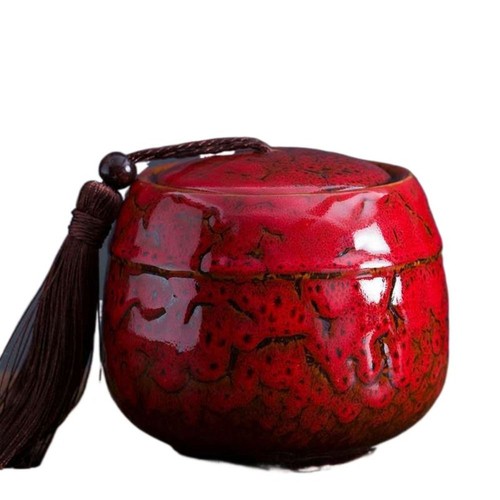 Ceramic tea jar - ceramic,