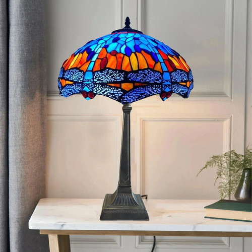 Tiffany style table lamp - tiffany,