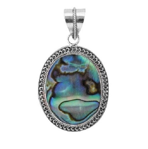 Abalone paua shell oval - abalone,