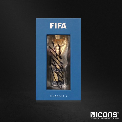 Sir geoff hurst signed fifa - signed,