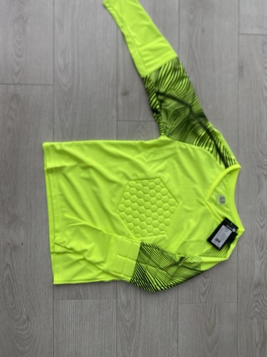Goalkeeper yellow padded top - goalkeeper,