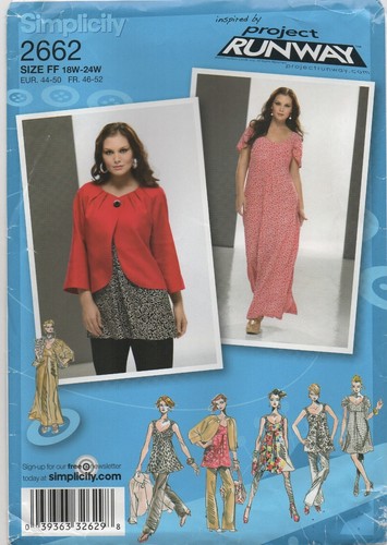 Simplicity sew pattern - simplicity,