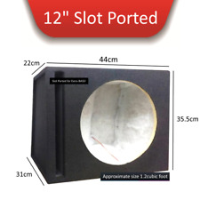 12" SUBWOOFER PORTED EMPTY BOX