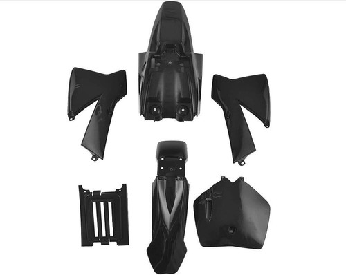 Black plastic fender - fender, ktm50