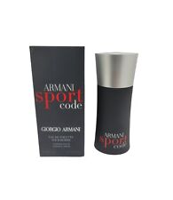 Discontinued  Armani Code Sport Giorgio Armani men 1.7 oz Eau de Toilette New  
