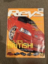 Revs Car Magazine April 2002 Yes It’s British Cover Vintage