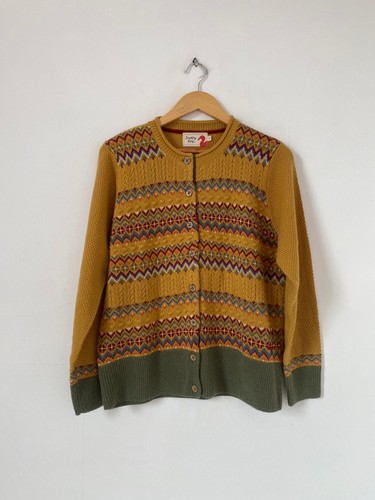 Women fair isle cardigan size - cardigan,