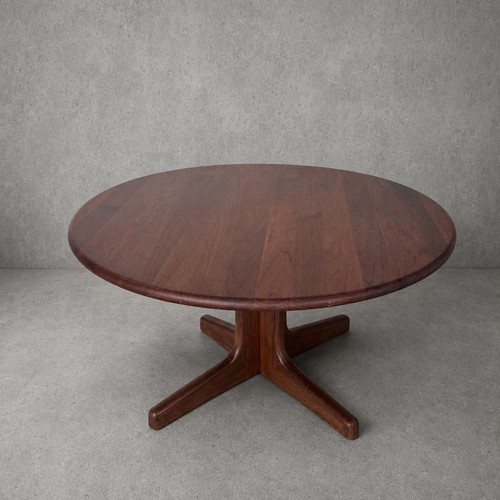 Mid century danish teak round - mid-century,