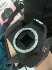 Canon EOS Rebel T3i 600D 18MP Digital SLR Camera Black For Sale 