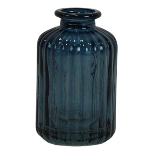 Satchville ribbed glass - glass, bottle