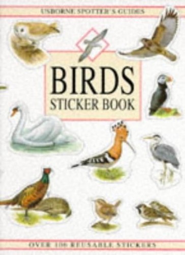 Birds sticker book usborne - birds, (usborne