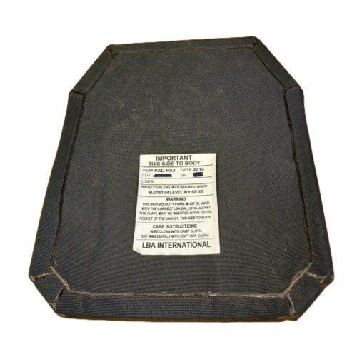Ballistic plate curved - plate,