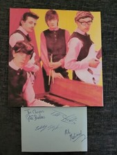 FLEETWOOD MAC/MICK FLEETWOOD/THE CHEYNES SET OF SIGNATURES 1964