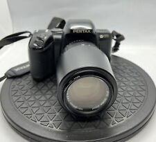 Pentax Z-70 35mm Film SLR Camera w/Sigma 100-300MM f4.5-6.7 UC Lens + Strap #596