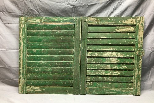 Antique pair vtg - antique, green