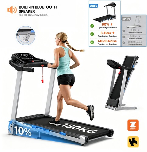 Foldable treadmill with - treadmill,