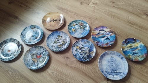 Vintage collectible plates - vintage, lot