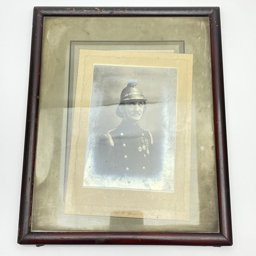 Antique framed portrait photo - portrait,