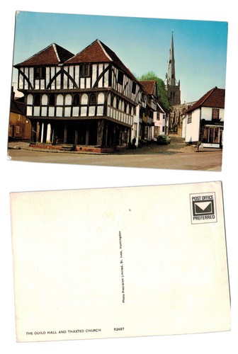 Postcard the guild hall and - postcard,