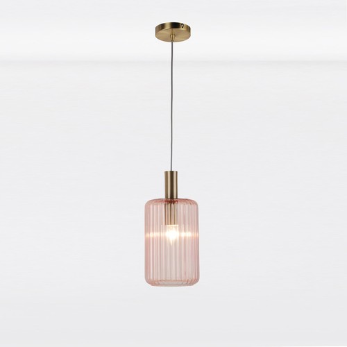 Ribbed glass design ceiling - ribbed,
