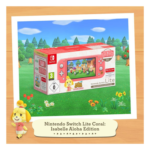 Nintendo switch lite - nintendo, coral