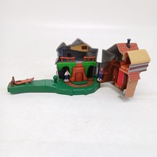 Harry Potter Weasleys Burrow House Playset Mattel 2001 Polly Pocket 2 Figures