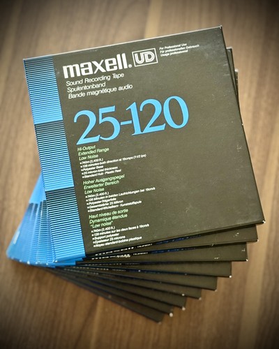 Maxell 120 4 reel - maxell,