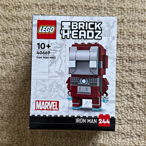 Lego brickheadz marvel iron - brickheadz,