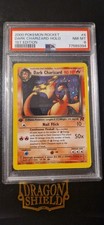 4/82 Dark Charizard 1st Edition PSA 8 Holo Team Rocket Base Pokemon Card WOTC 