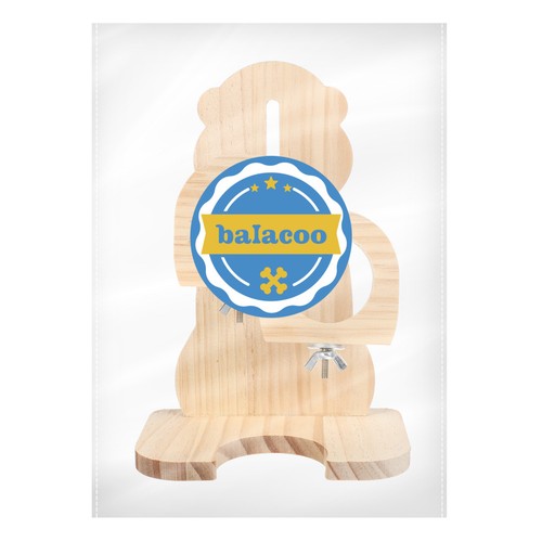 Wooden hamster water bottle - wooden,