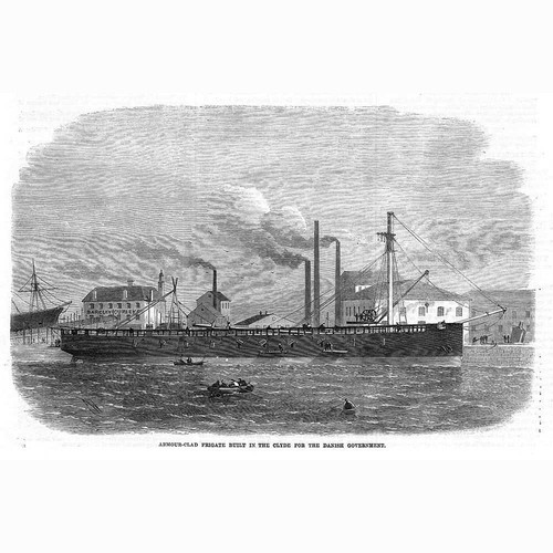 Glasgow armour clad frigate - armour,