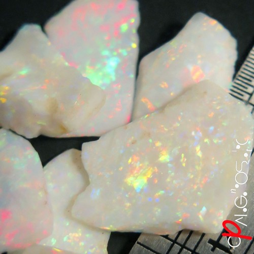 Coober pedy opal white - opal, /