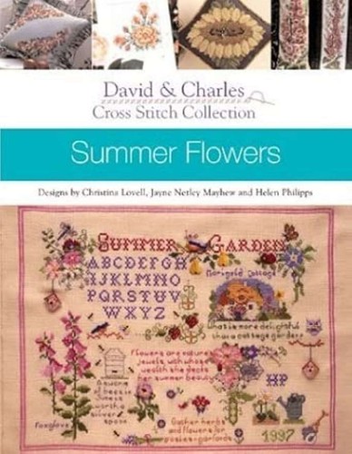 Summer flowers cross stitch - summer, (cross