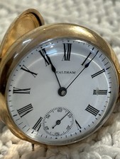 Waltham Traveler 10K Gold