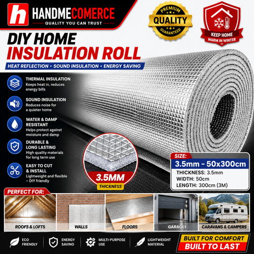 Double sided foil - sided, insulation