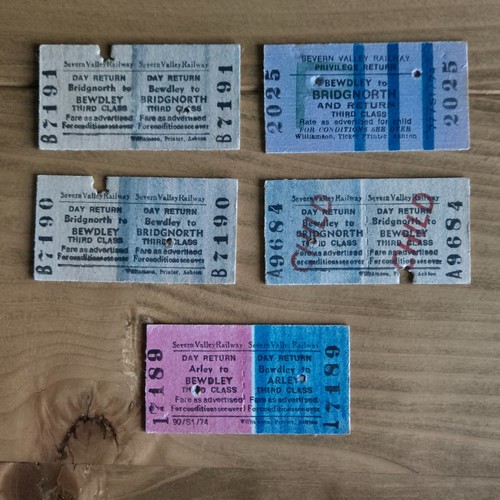 Severn valley railway tickets - severn,