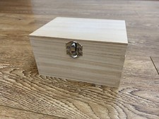Medium Plain wooden box with